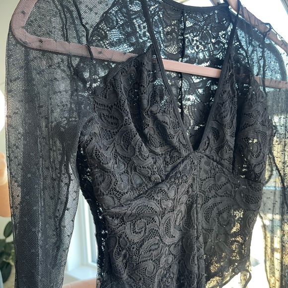 Black lace bodysuit - Garage - Picture 2 of 2